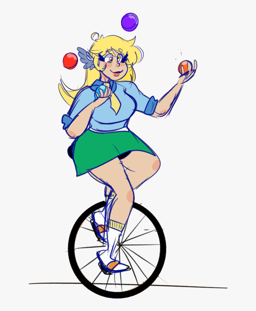 Derpy Hooves On A Unicycle - Hybrid Bicycle, HD Png Download, Free Download