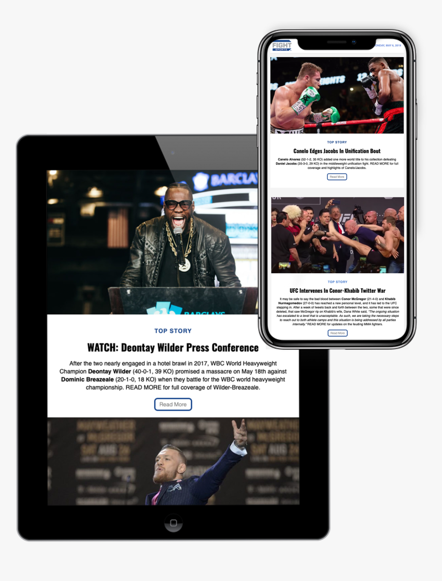 Fightsports - Tv Newsletter - Website, HD Png Download, Free Download