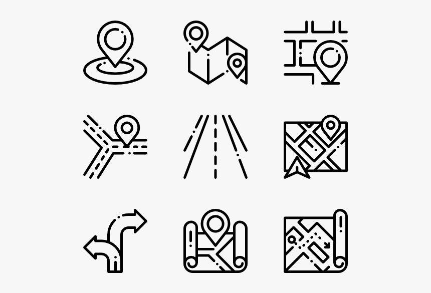 Navigation And Maps - Design Vector Icon, HD Png Download, Free Download