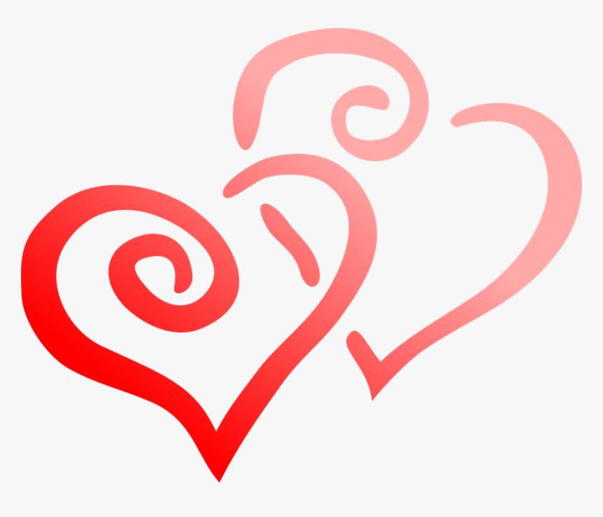 Red, Heart, Love, Day, Hearts, Pair, Valentine, HD Png Download, Free Download