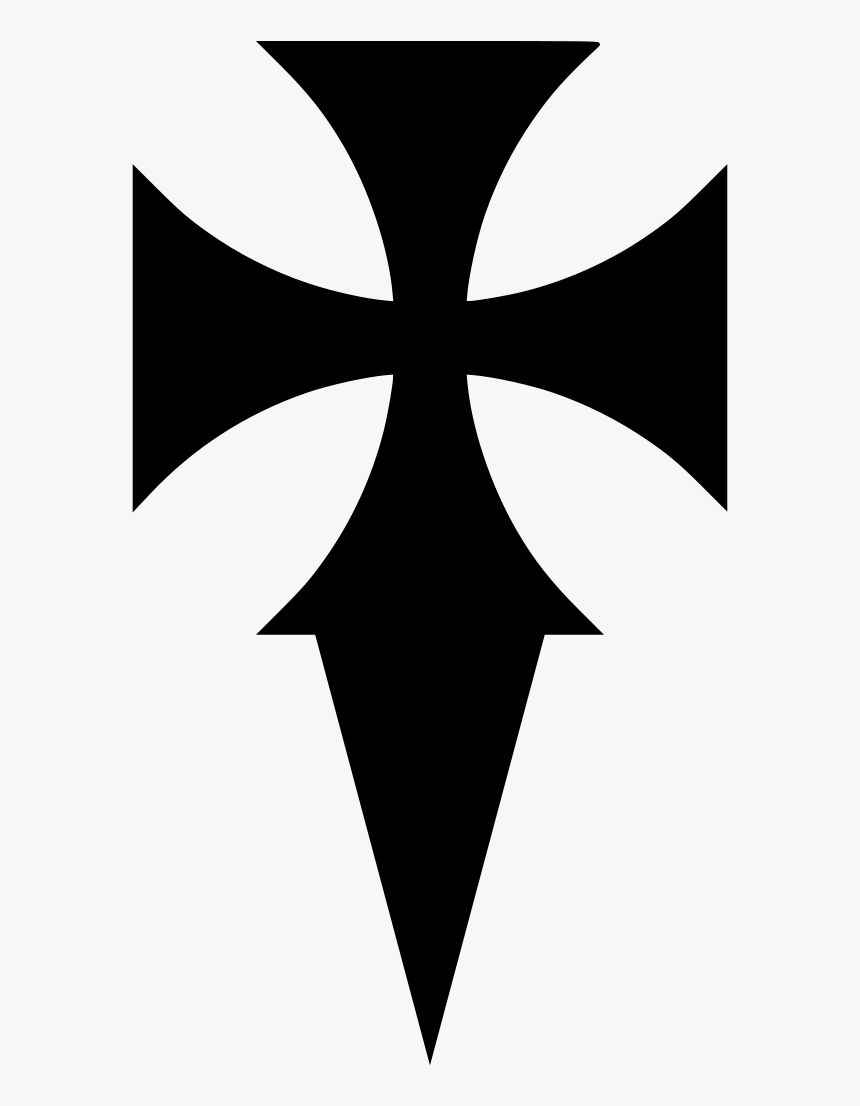 Crosspattéefitchée - Cross Pattée - Wikipedia - Knights - Cross Pattée Fitchée, HD Png Download, Free Download