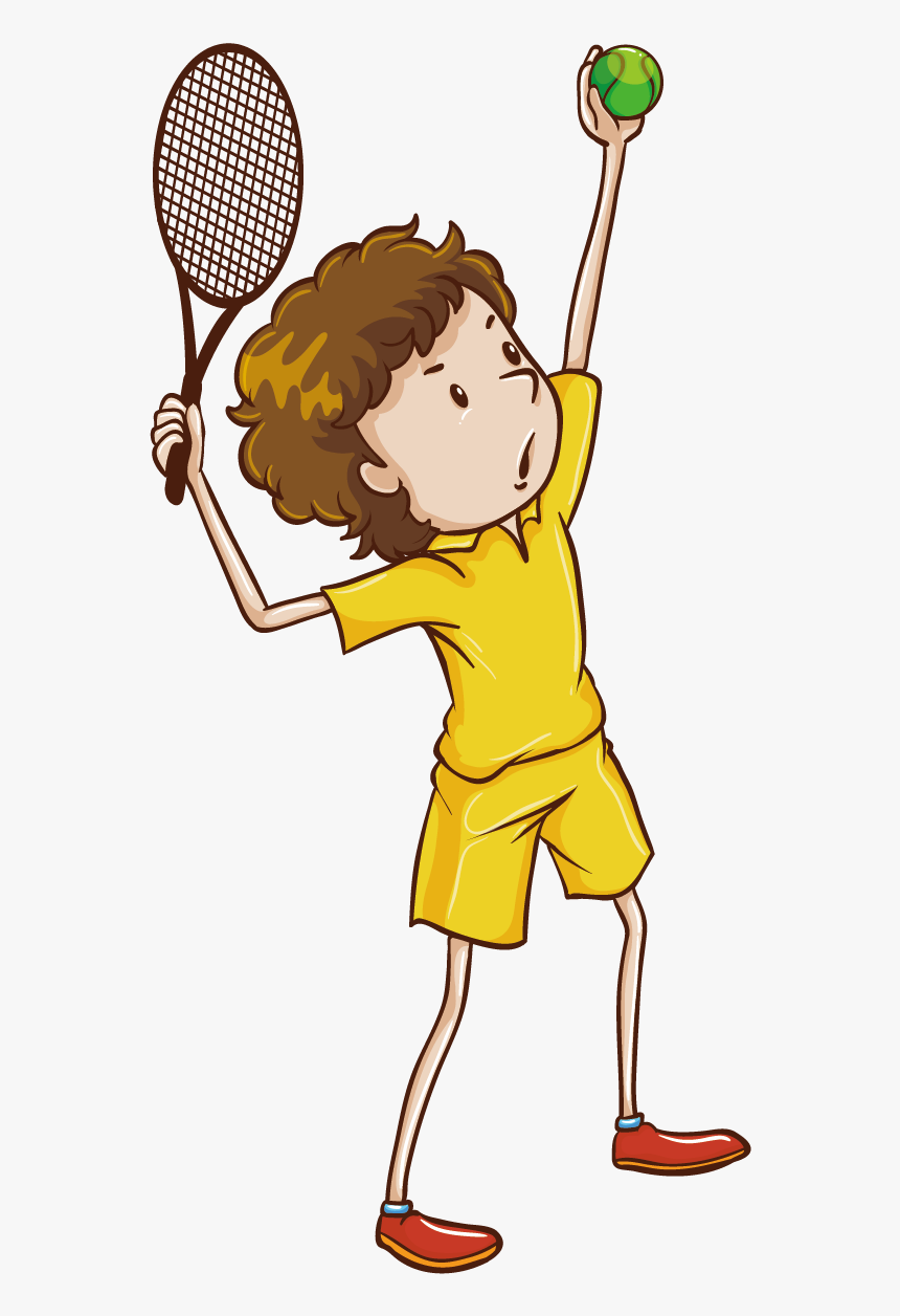 Play Royalty-free Clip Art - Posiciones De Jugadores De Tenis, HD Png Download, Free Download