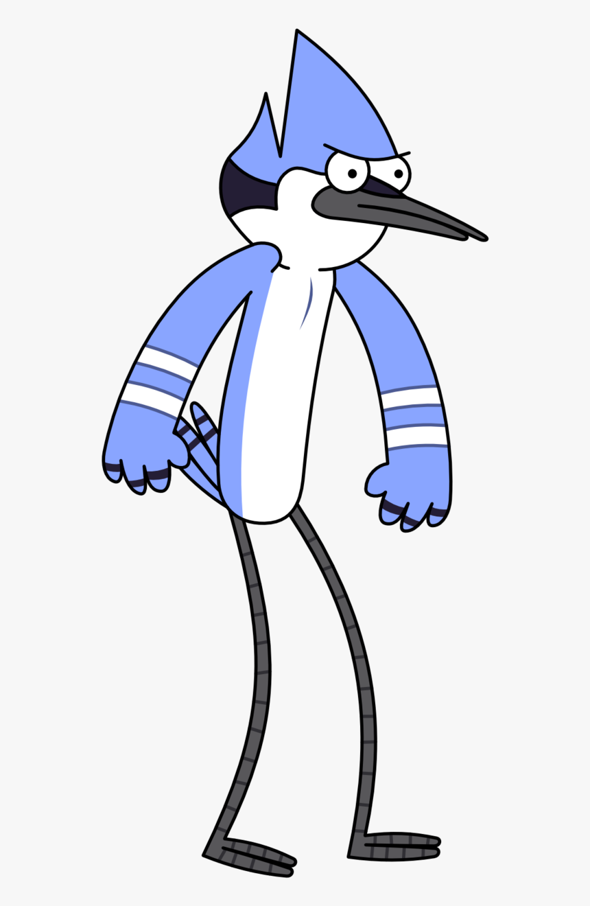 Mordecai Png Page - Mordecai Regular Show Drawing, Transparent Png, Free Download