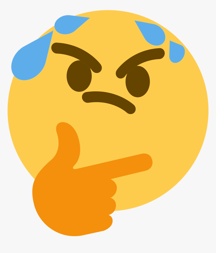 Thinksweat Discord Emoji Transparent Background Discord Emojis