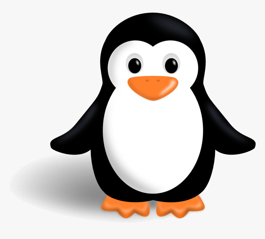 Penguin Free Penguins Clipart Clip Art On Transparent - Penguins Clipart, HD Png Download, Free Download