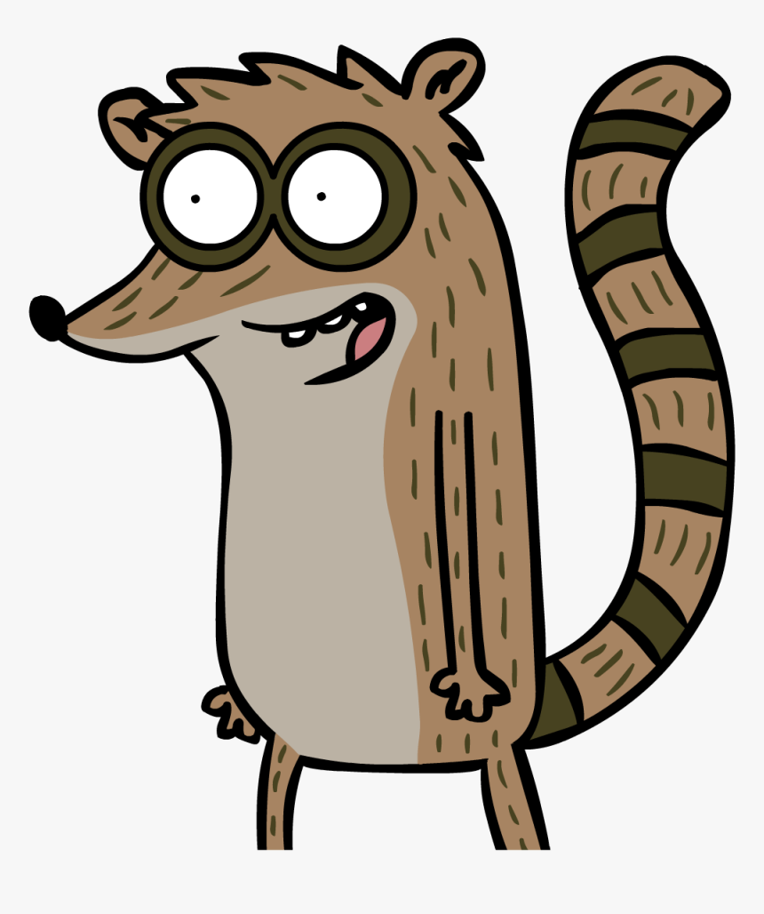 “ Drawing Of Rigby From The Regular Show To Go With - Rigby Off Of Regular Show, HD Png Download, Free Download