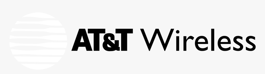 At&t Wireless Logo Black And White - At&t, HD Png Download, Free Download