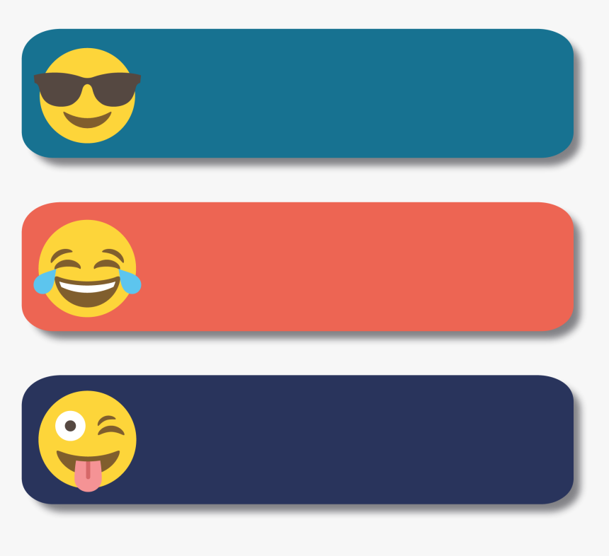 Large Sticker Labels - Emoji Labels, HD Png Download, Free Download