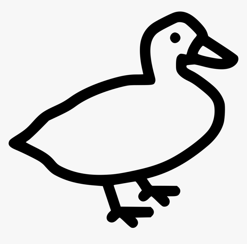 Goose Fowl Bird Poultry - Portable Network Graphics, HD Png Download, Free Download