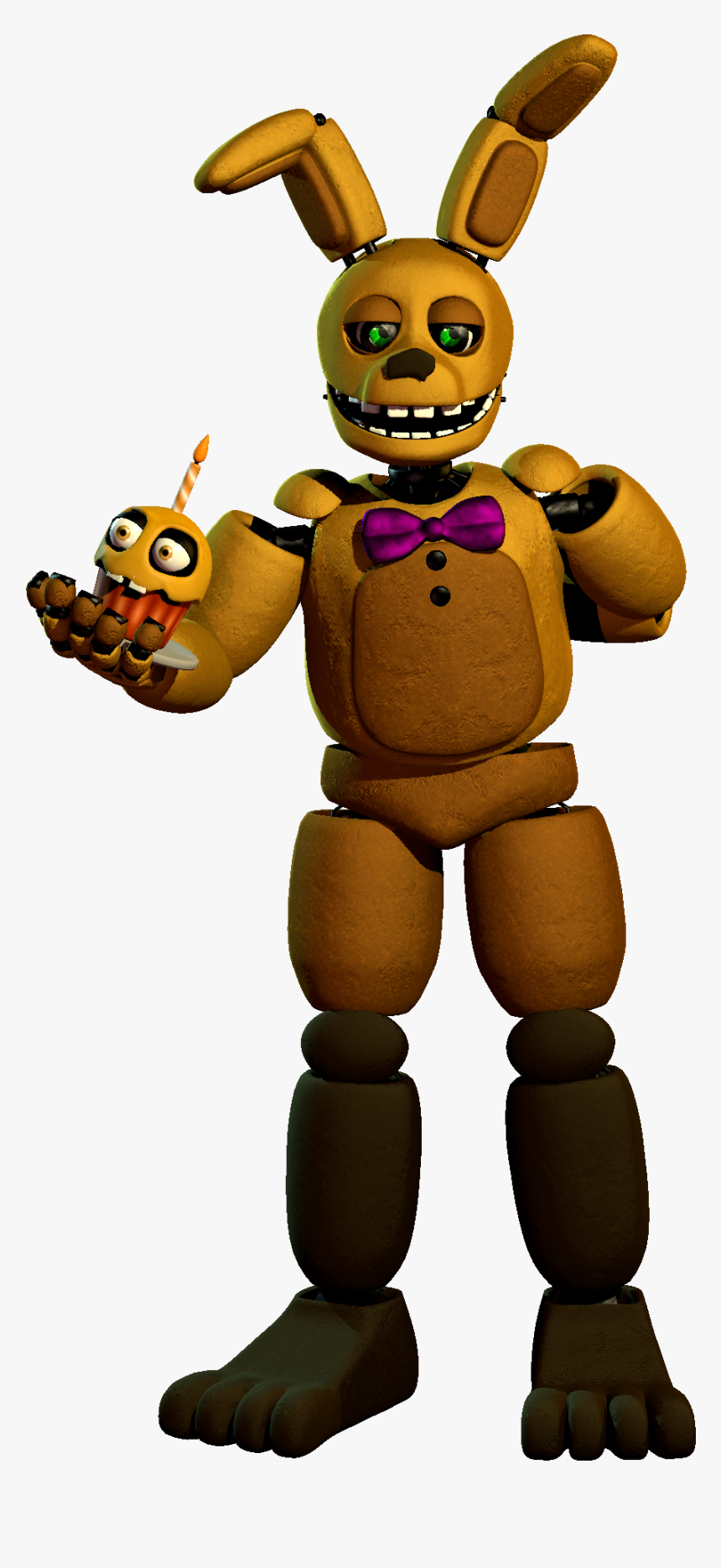 [gmod] Spring Bonnie V8 - Fnaf Spring Bonnie Full Body, HD Png Download, Free Download