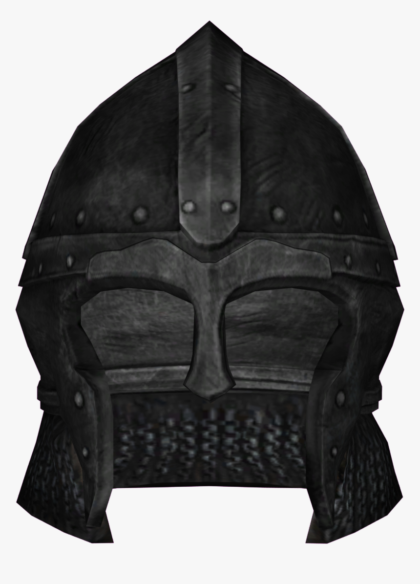 Elder Scrolls - Skyrim Steel Helmet, HD Png Download, Free Download