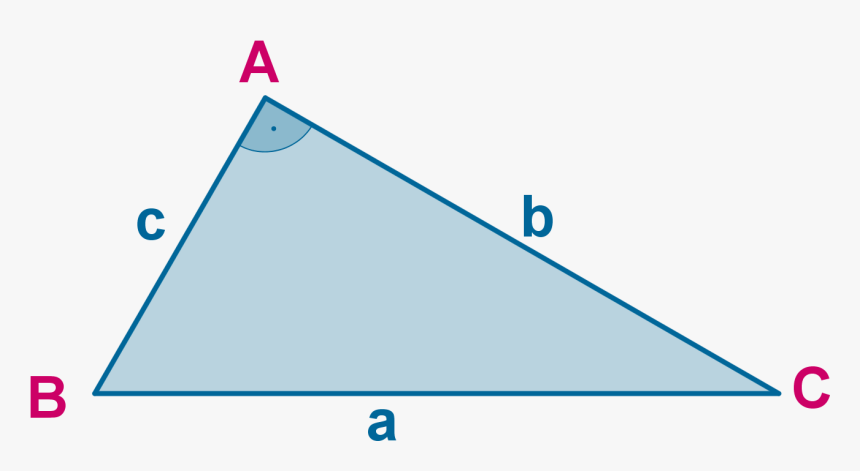 Imagen Test Notacion Triangulo Rectangulo - Triangulos No Rectangulos, HD Png Download, Free Download