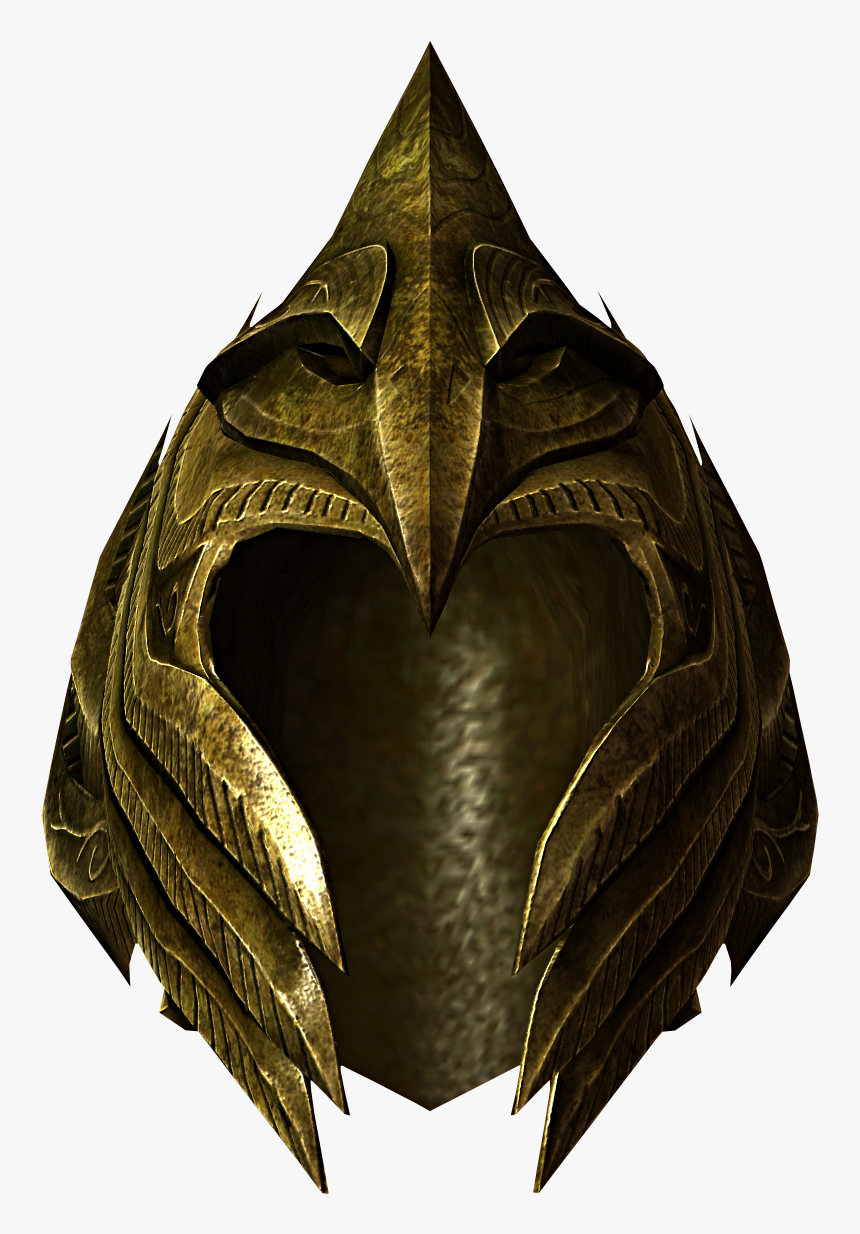 Skyrim Elven Helmet Png, Transparent Png, Free Download