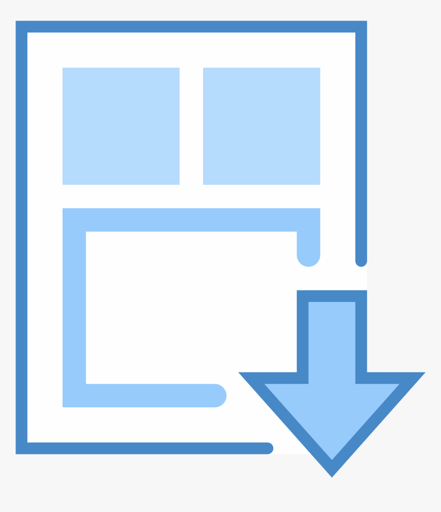 Load Template Icon Free - Area De Rectangulo Icono Png, Transparent Png, Free Download
