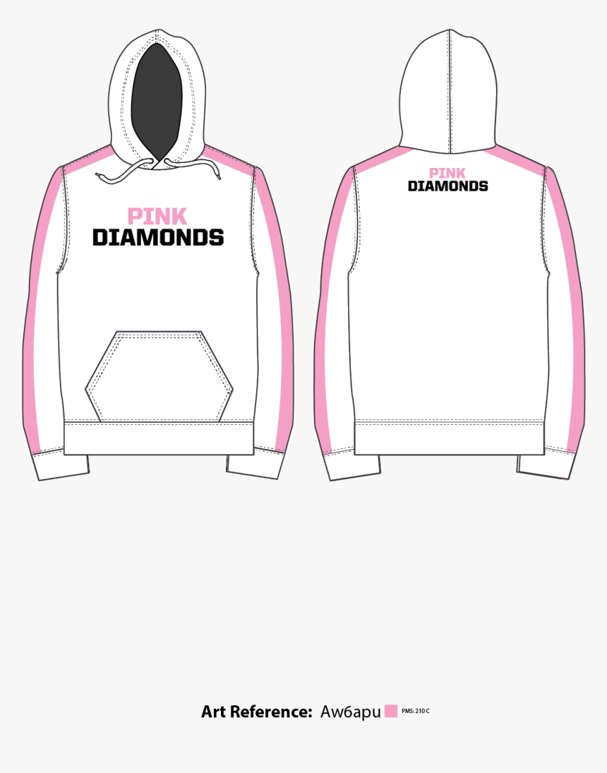 Pink Diamonds Hoodie - Chair, HD Png Download, Free Download