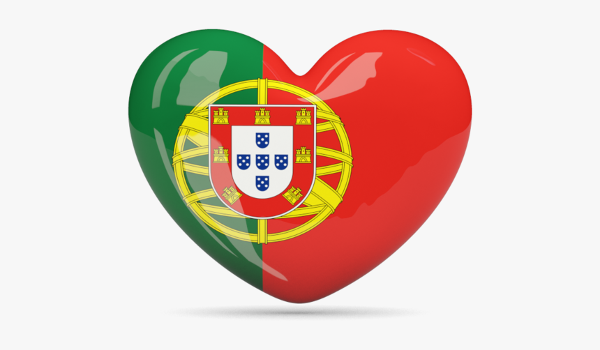 Download Flag Icon Of Portugal At Png Format - Portugal Flag Heart Png, Transparent Png, Free Download