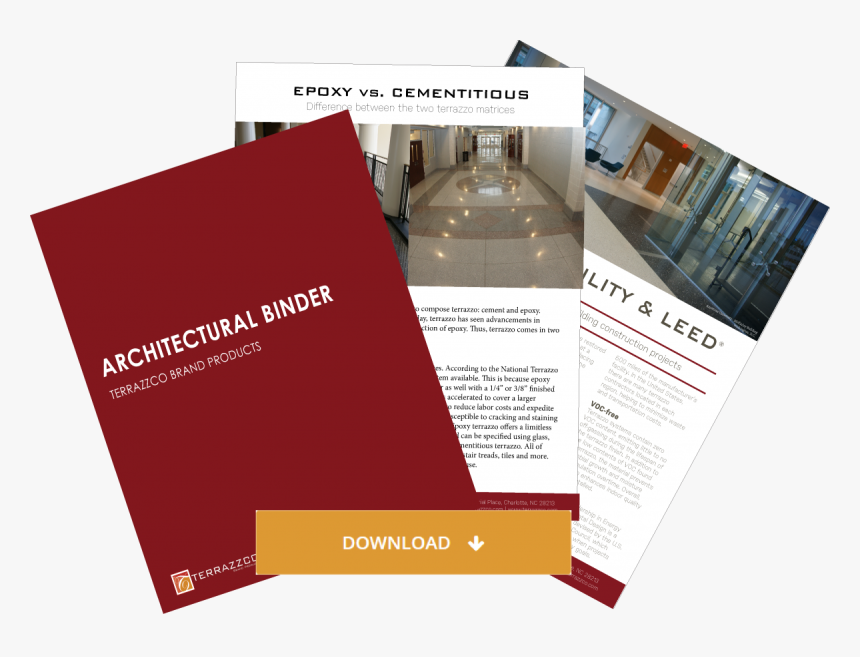 Terrazzco Architectural Binder - Brochure, HD Png Download, Free Download