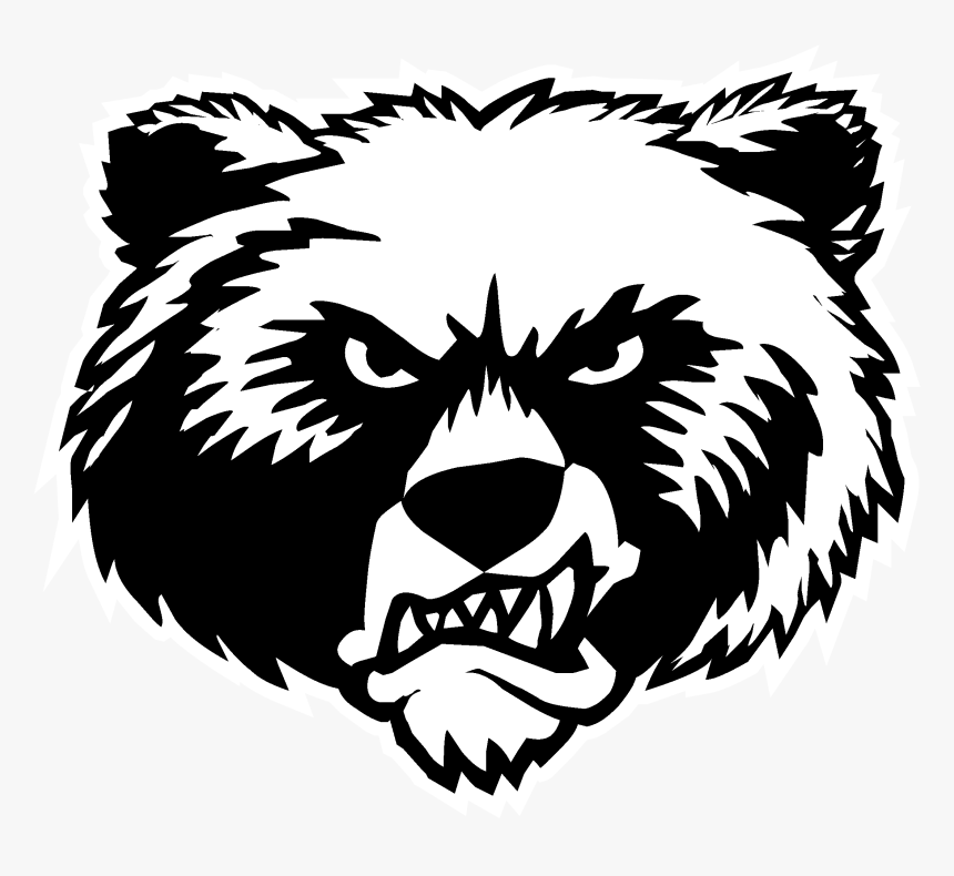 Grizzly Drawing Logo - Edison High School, HD Png Download, Free Download