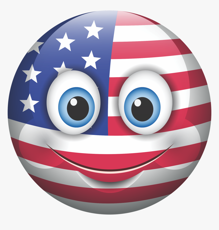 American Flag Emoji 57 Decal - Png Flag, Transparent Png, Free Download