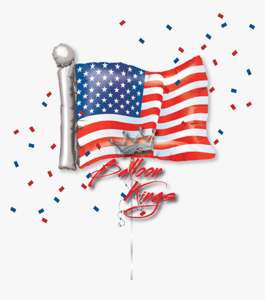 American Flag - American Flag Balloons, HD Png Download, Free Download