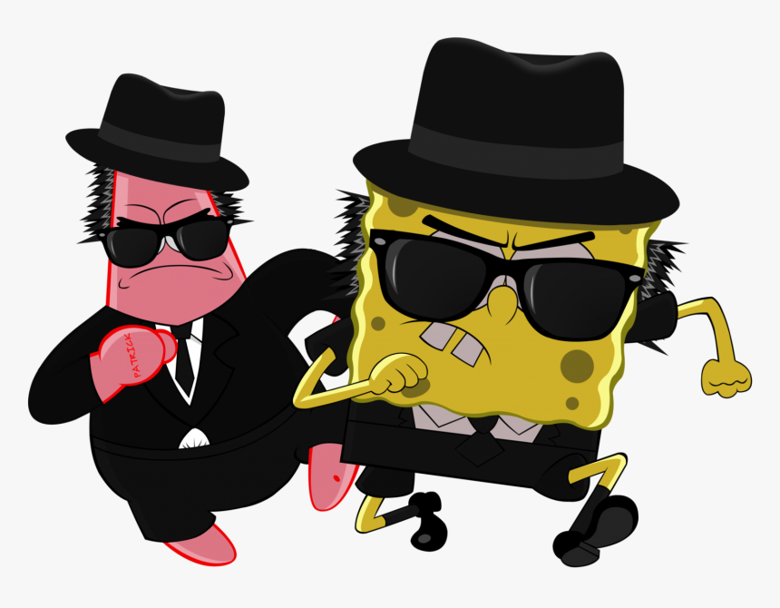 Spongebob And Patrick Png , Png Download - Spongebob And Patrick With Sunglasses, Transparent Png, Free Download