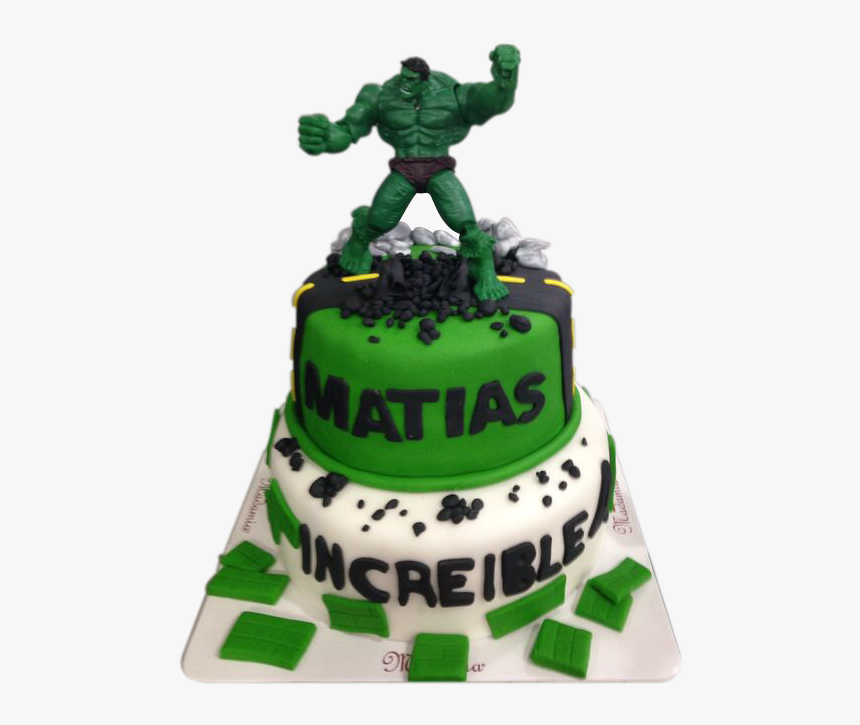 Torta De Super Heroes Hulk, HD Png Download, Free Download