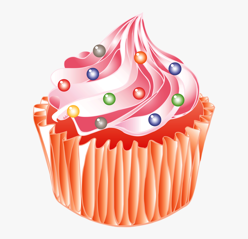 Balas, Cupcake De Clipart, Tortas Pasteles De Cupcakes, - Transparent Cupcake Clipart Yellow, HD Png Download, Free Download