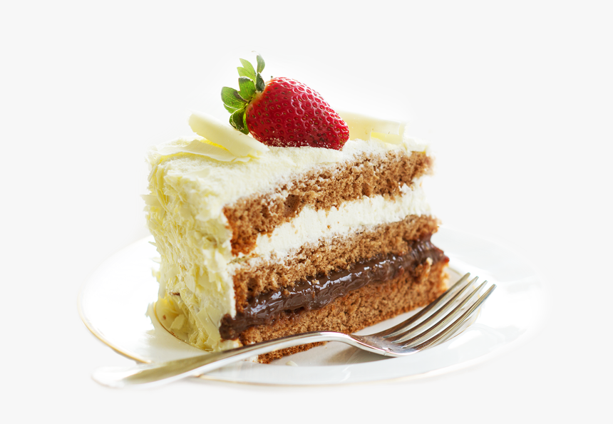 Cake In Plate Png, Transparent Png, Free Download