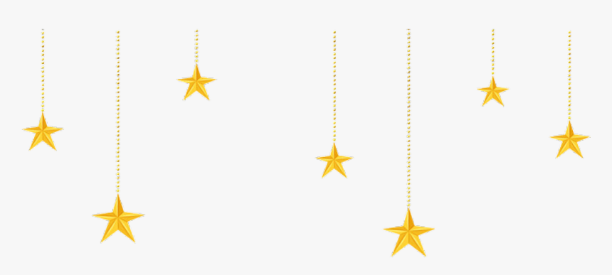 #png #png #stars #sticker #mon #june #-larenialuv # - Hanging Gold Stars Clipart, Transparent Png, Free Download