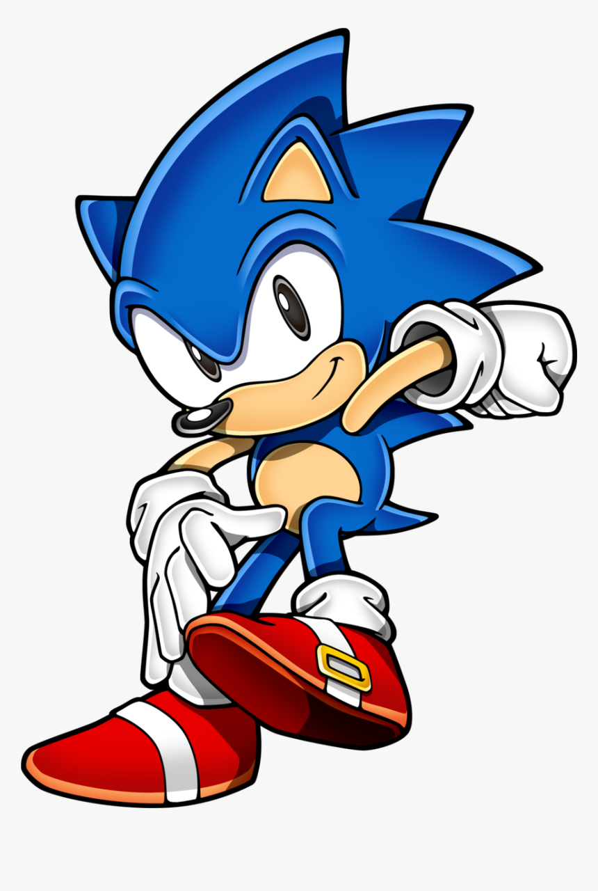 Transparent Sonic The Hedgehog Png - Sonic Mania Sonic Png, Png Download, Free Download
