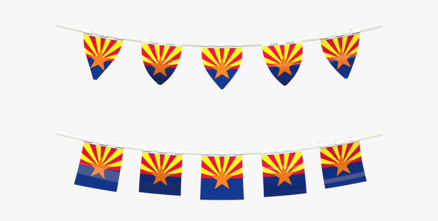 Rows Of Flags - Arizona State Flag, HD Png Download, Free Download