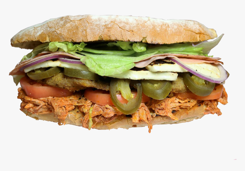 Super Lunch Lonches Calientes En Los Angeles By Tortas - Torta De Carnitas Png, Transparent Png, Free Download