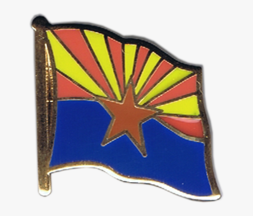 Usa Arizona Flag Pin, Badge - Flag, HD Png Download, Free Download