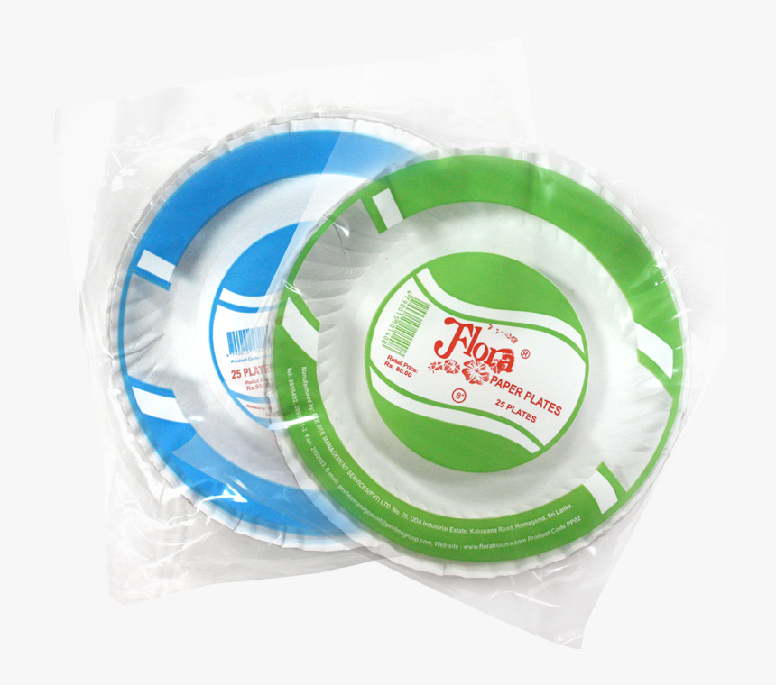 Flora Paper Plate - Circle, HD Png Download, Free Download