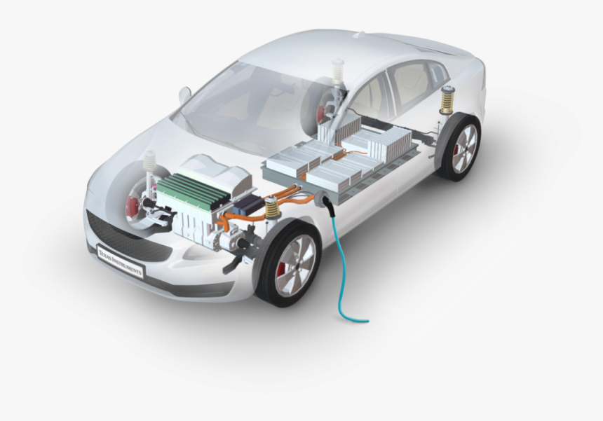 Visualization Of The Interior Parts Of An Ev - Electric Vehicle, HD Png Download, Free Download