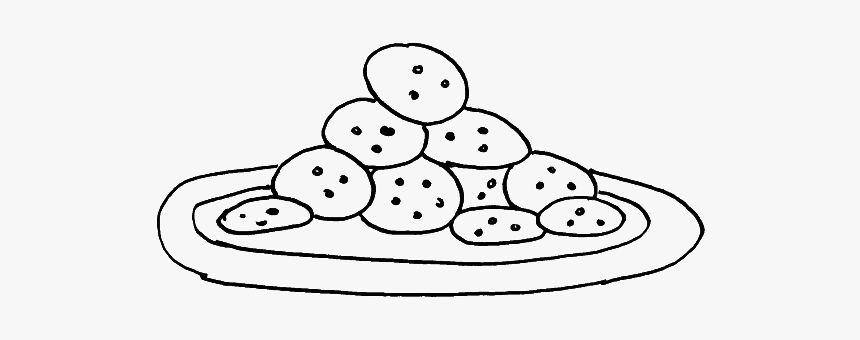 Coloring Page Of Cookies, HD Png Download, Free Download