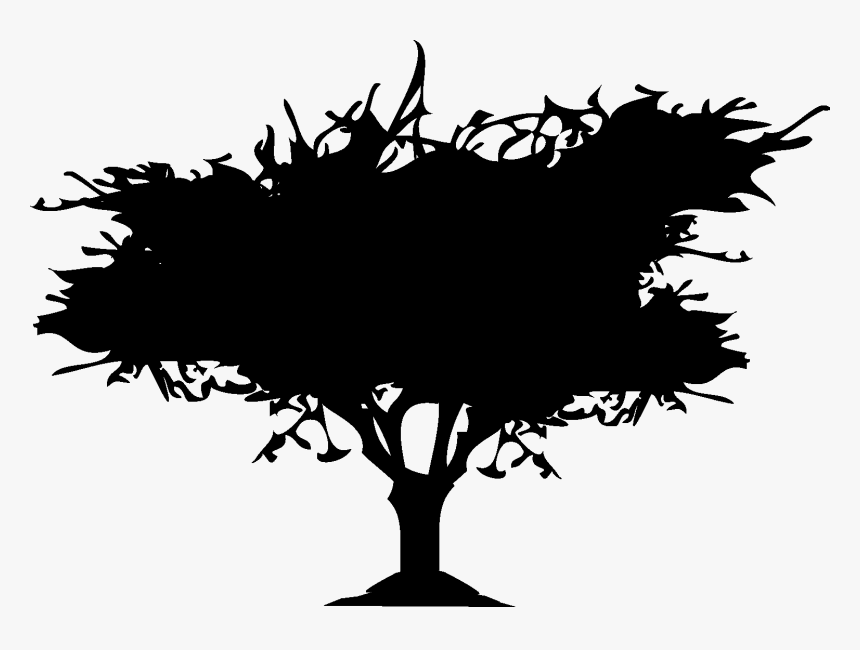 Transparent Bush Silhouette Png - Silhouette, Png Download, Free Download