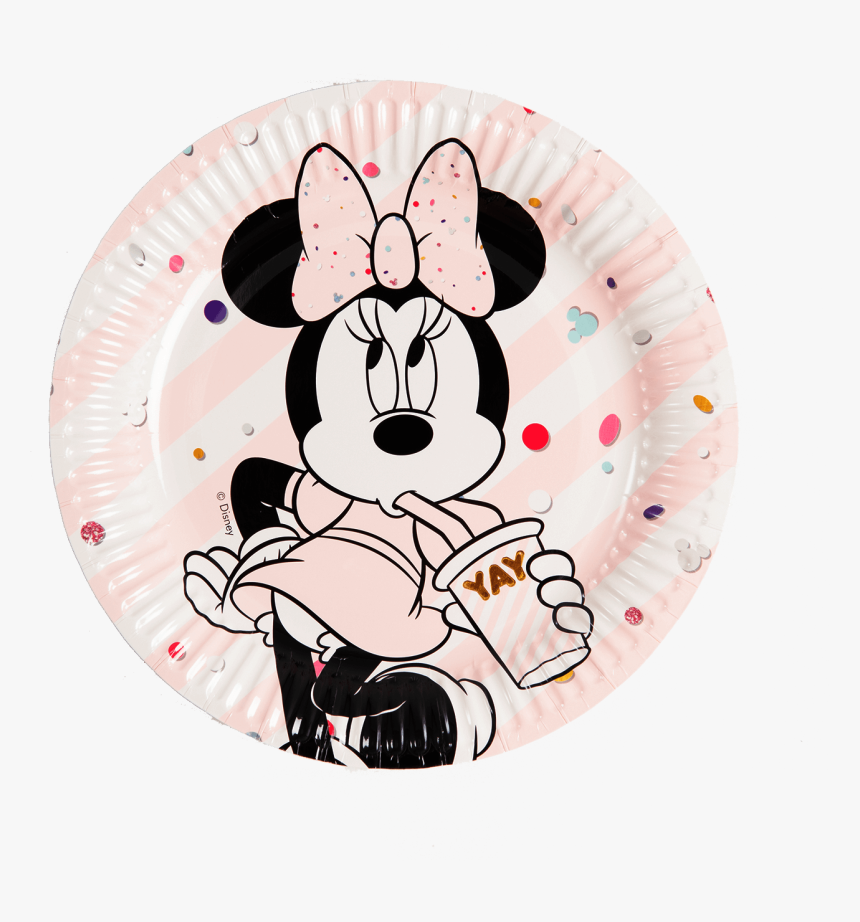 Disney Minnie Mouse Party Gem Plates - Minnie Egér Party Kellék, HD Png Download, Free Download