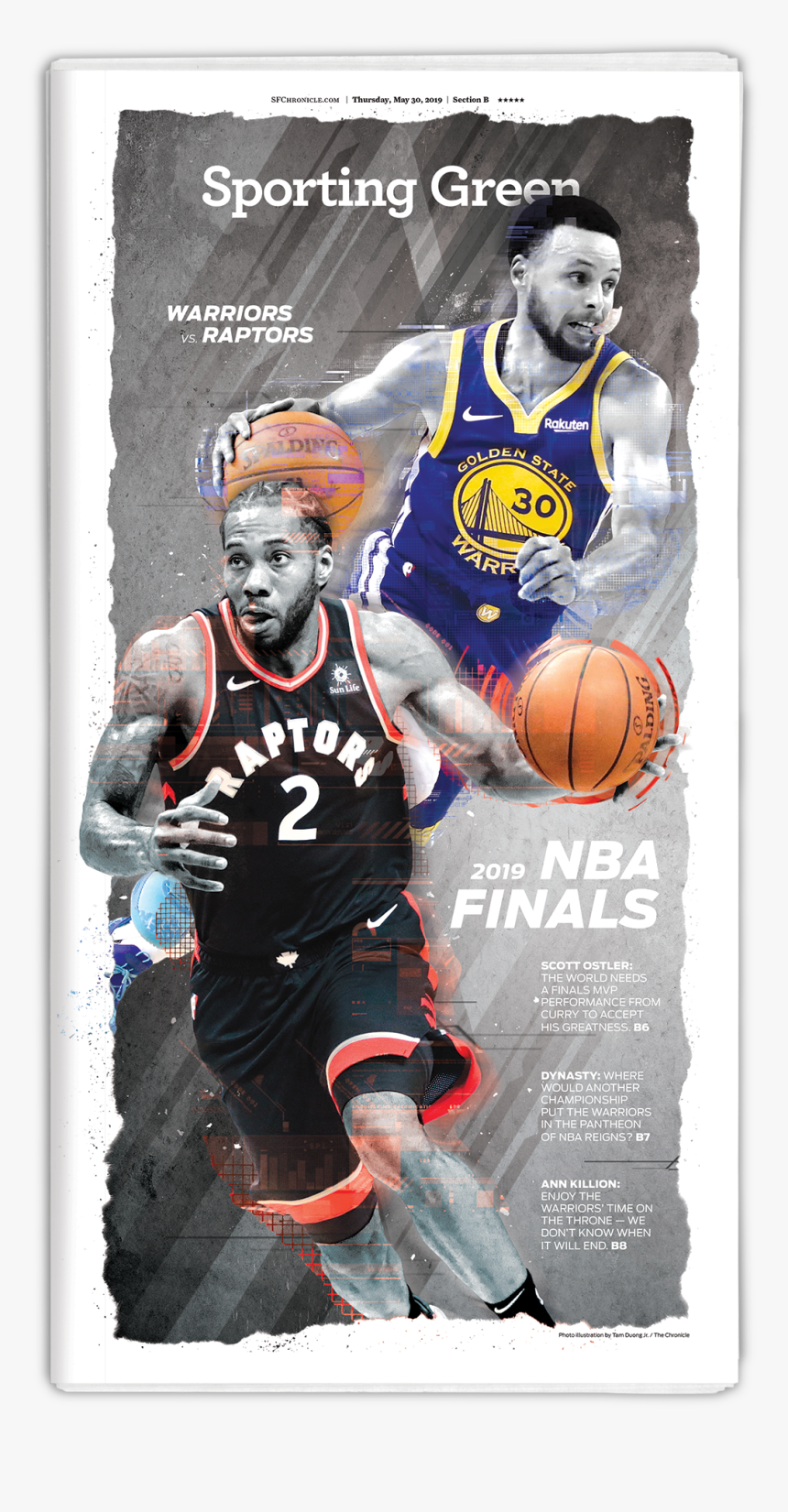 Warriors 2019 Nba Finals Preview Sporting Green - High Resolution Nba Finals 2019, HD Png Download, Free Download