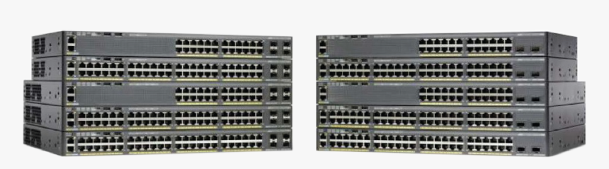 Cisco Catalyst 2960-x Series Switches - 2960 X 48g Poe+ 740w 2x10g, HD Png Download, Free Download