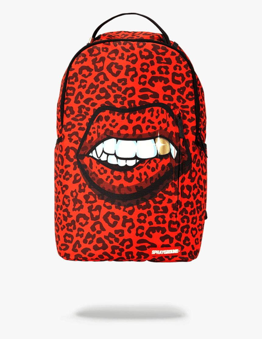 Red Sprayground Bookbag, HD Png Download, Free Download