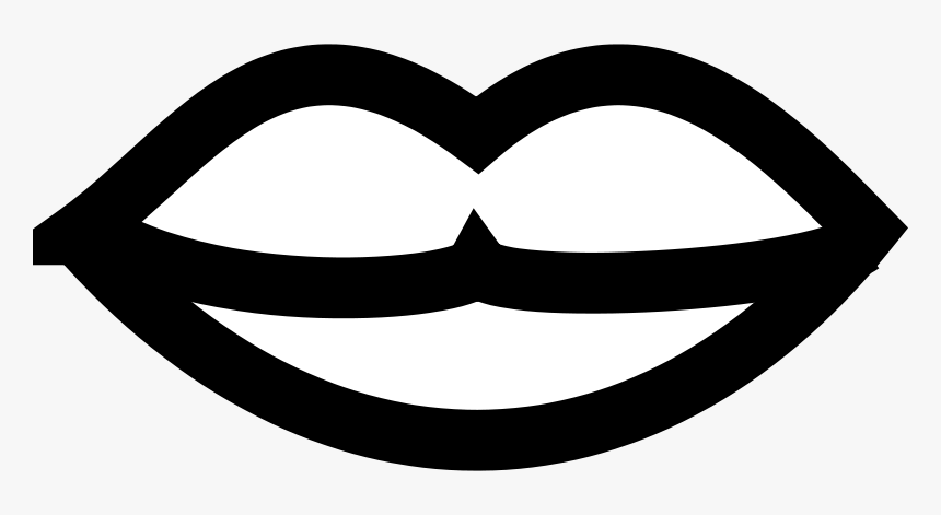 Lip Line Art Png, Transparent Png, Free Download