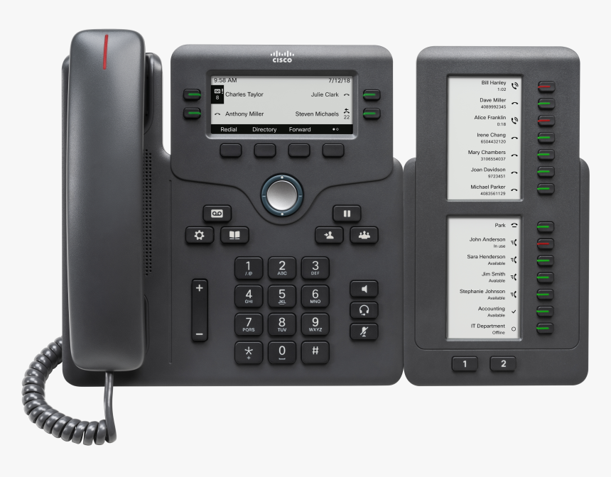 Cisco Ip Phone 6851, HD Png Download, Free Download