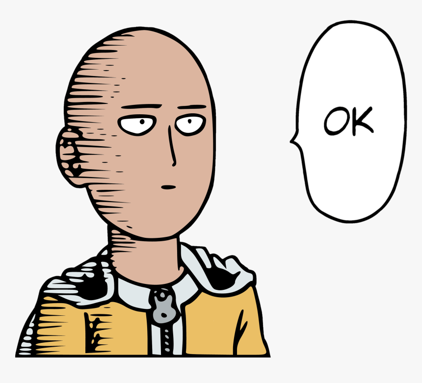 One Punch Man - One Punch Man Discord Emoji, HD Png Download, Free Download