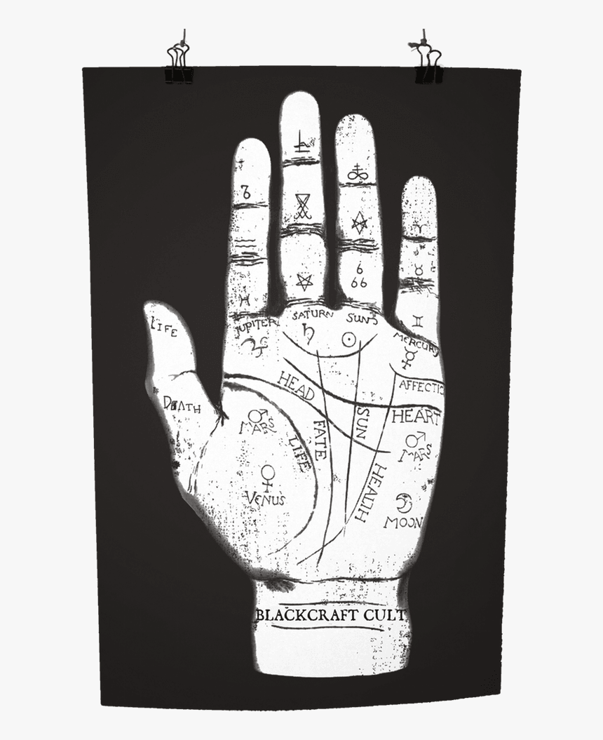 Limited Edition Print - Black Craft Cult Hand, HD Png Download, Free Download