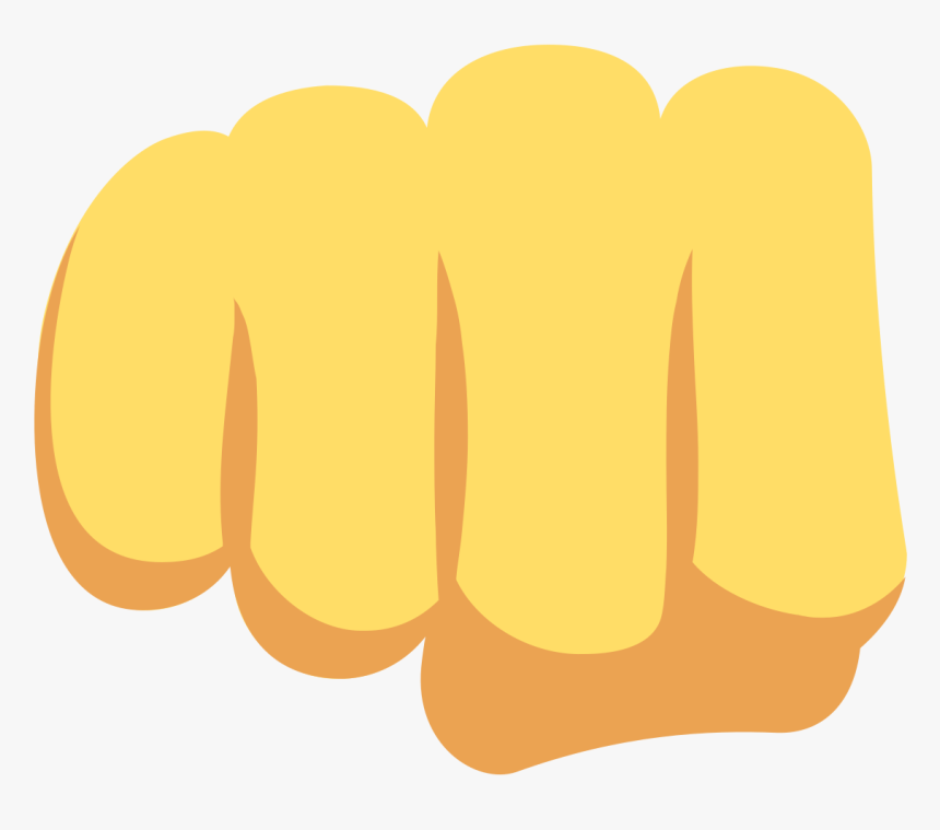 File - Emojione 1f44a - Svg - Brofist Emoji, HD Png Download, Free Download