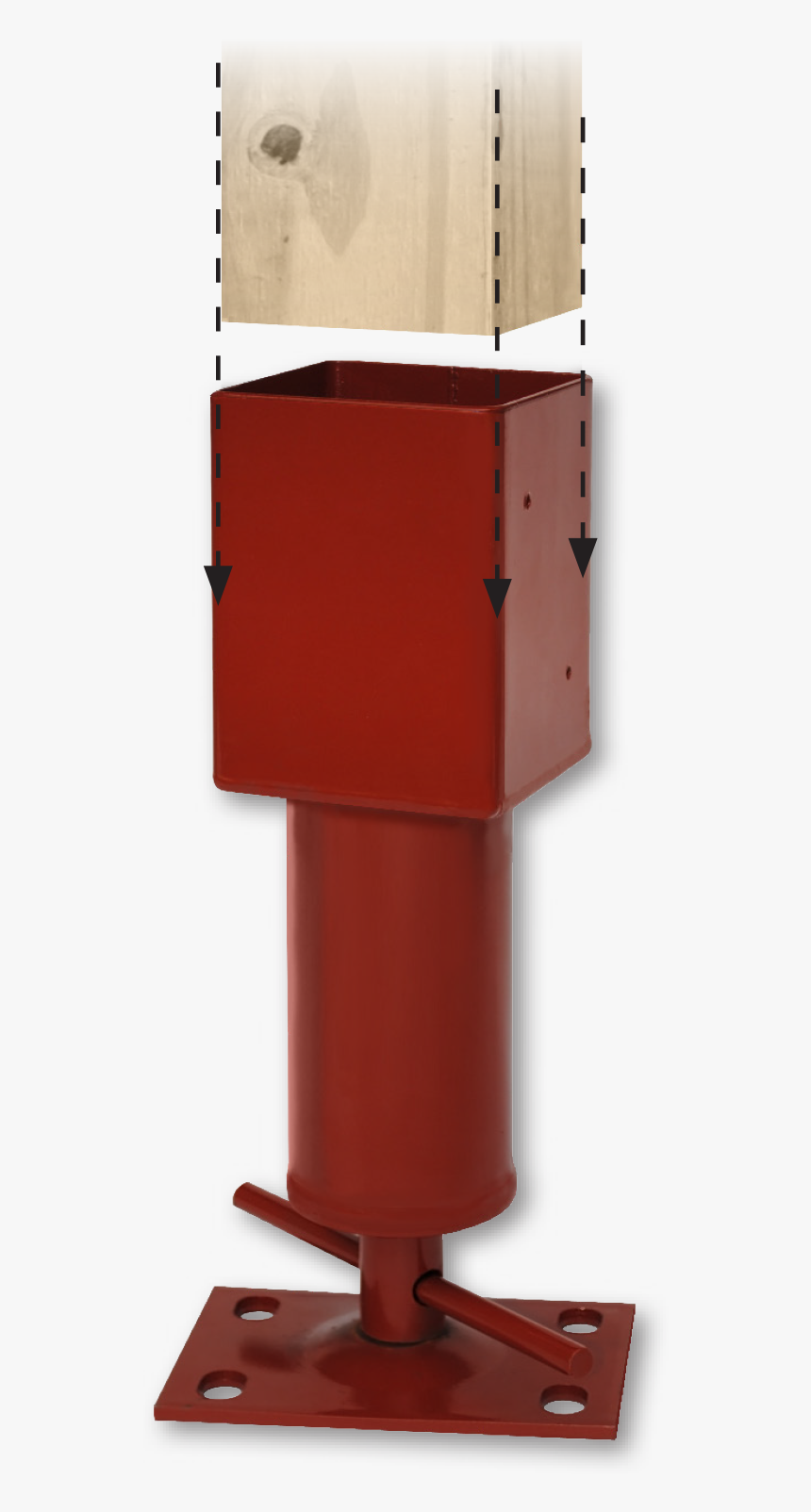 Shore-jack - Adjustable Shoring Jack Posts, HD Png Download, Free Download