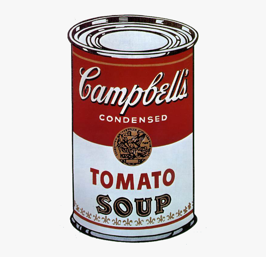 Soup Can Png - Soup Andy Warhol Screen Printing, Transparent Png, Free Download