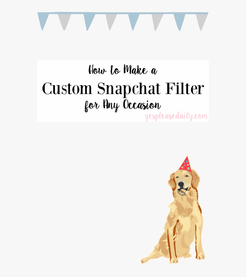 Snapchat Clipart Dog - Dog Illustration, HD Png Download, Free Download