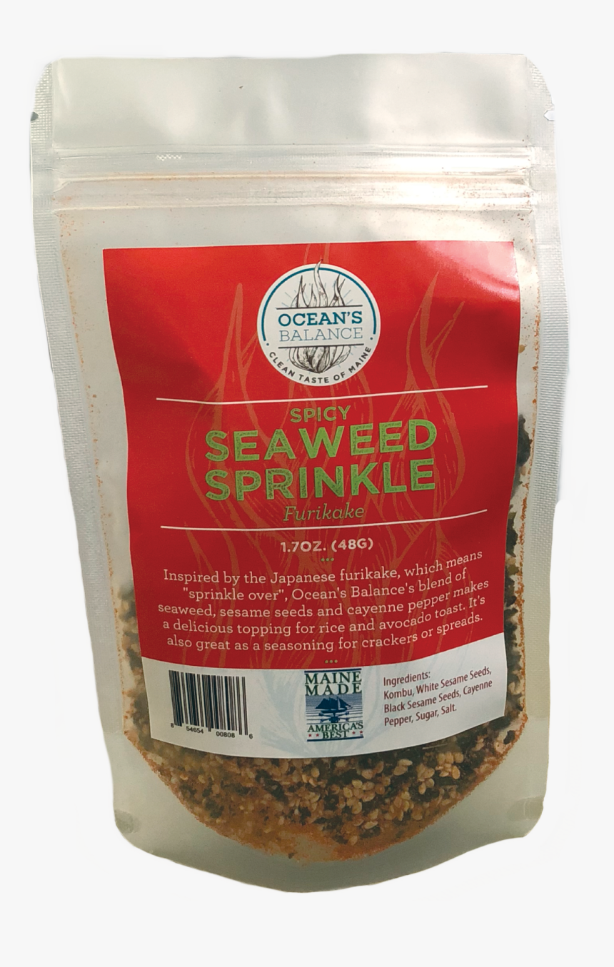 Spicy Seaweed Sprinkle Furikake - Sesame, HD Png Download, Free Download